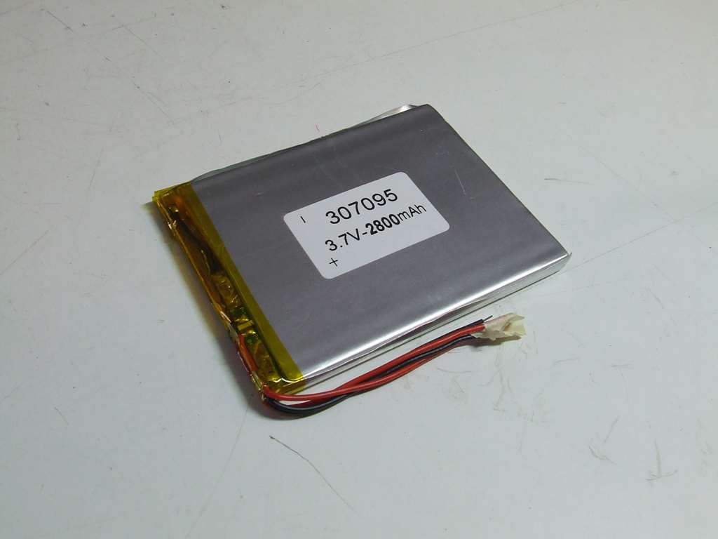 BATTERIA AI POLIMERI DI LITIO 95 X 72 X 3 MM 3,7 V 2800 MAH BATTERIA AI POLIMERI DI LITIO 95 X 72 X 3 MM 3,7 V 2800 MAH