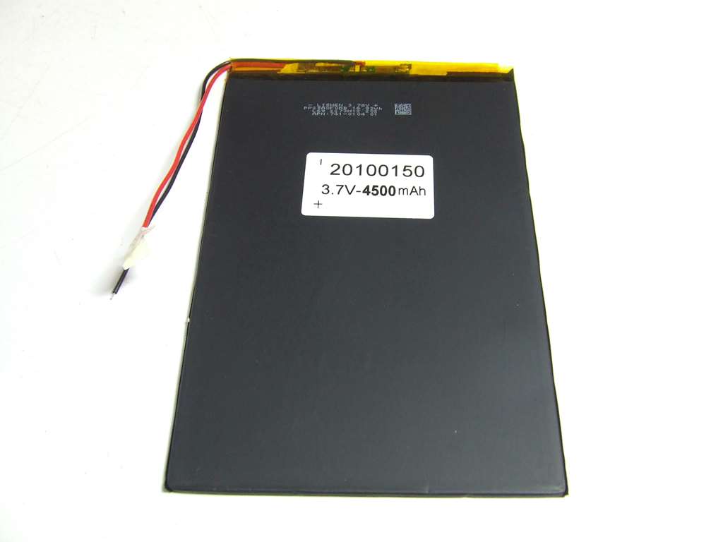 BATTERIA AI POLIMERI DI LITIO 150 X 100 X 2 MM 3,7V 4500MAH BATTERIA AI POLIMERI DI LITIO 150 X 100 X 2 MM 3,7V 4500MAH