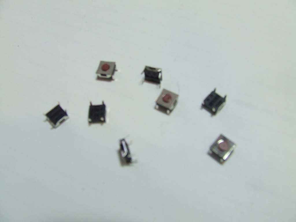PULSANTE 6 X 6 X 2,55 MM MICRO PULSANTE SWITCH PULSANTE 6 X 6 X 2,55 MM MICRO PULSANTE SWITCH