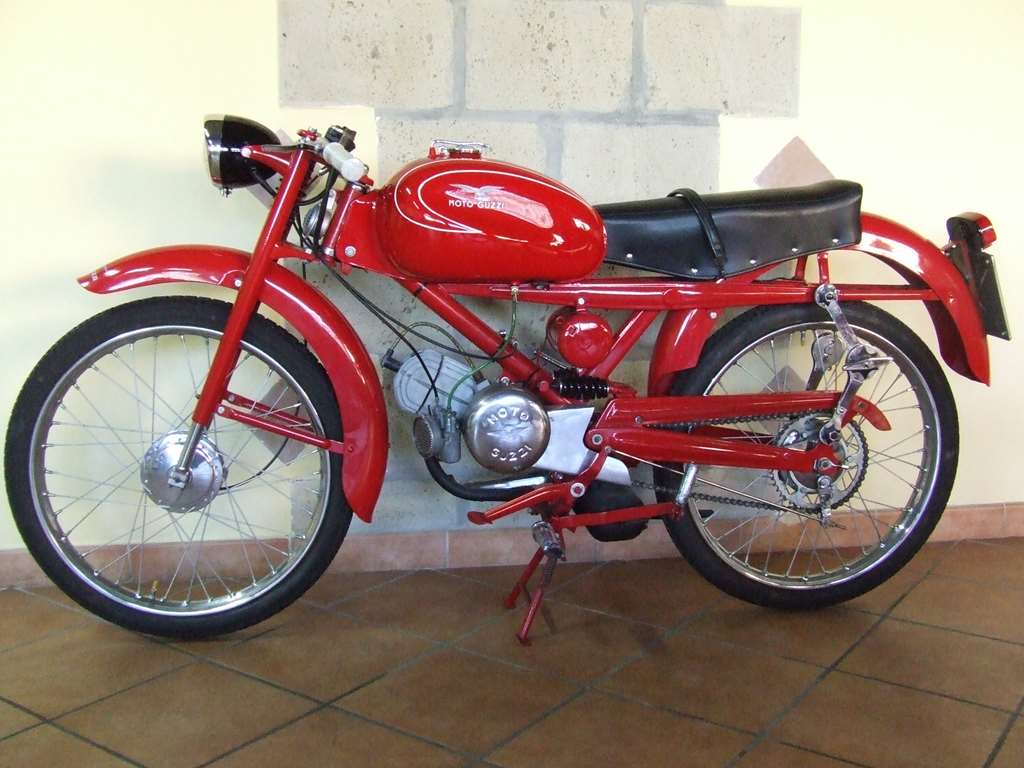 MOTO GUZZI CARDELLINO 1958 75 cc 3 MARCE TURISMO - Clicca l'immagine per chiudere