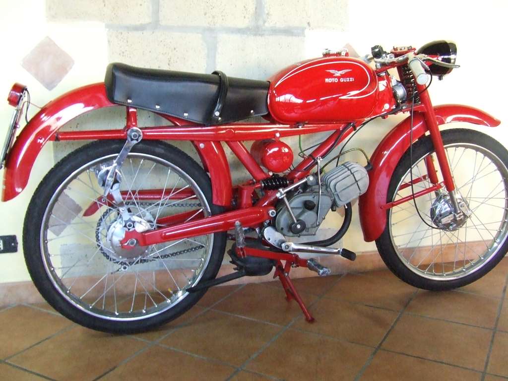 MOTO GUZZI CARDELLINO 1958 75 cc 3 MARCE TURISMO - Clicca l'immagine per chiudere