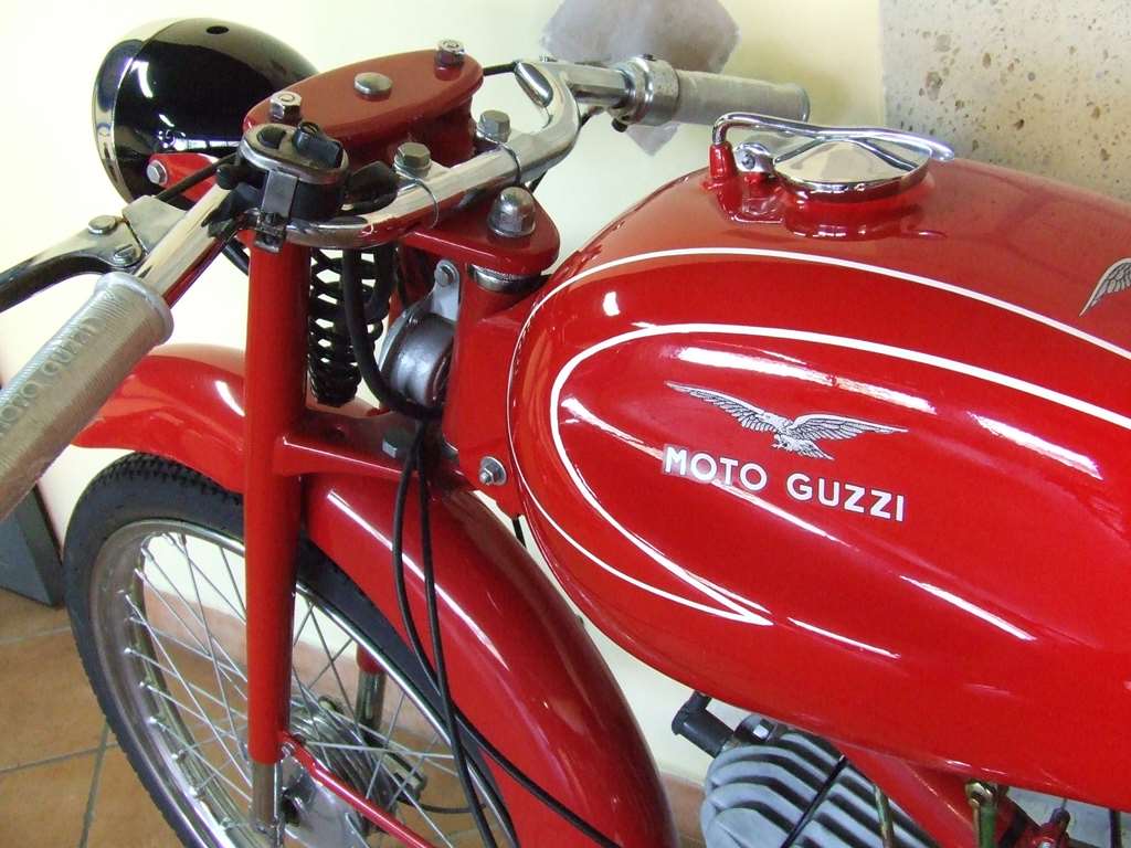 MOTO GUZZI CARDELLINO 1958 75 cc 3 MARCE TURISMO - Clicca l'immagine per chiudere