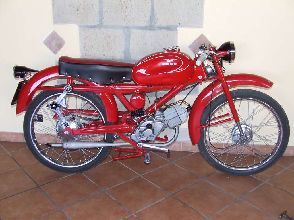 MOTO GUZZI CARDELLINO 1958 75 cc 3 MARCE TURISMO - Clicca l'immagine per chiudere