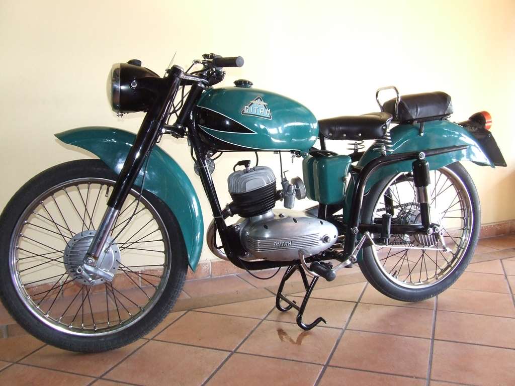 GITAN LIBECCIO 125 CC 1956 2 TEMPI 3 MARCE