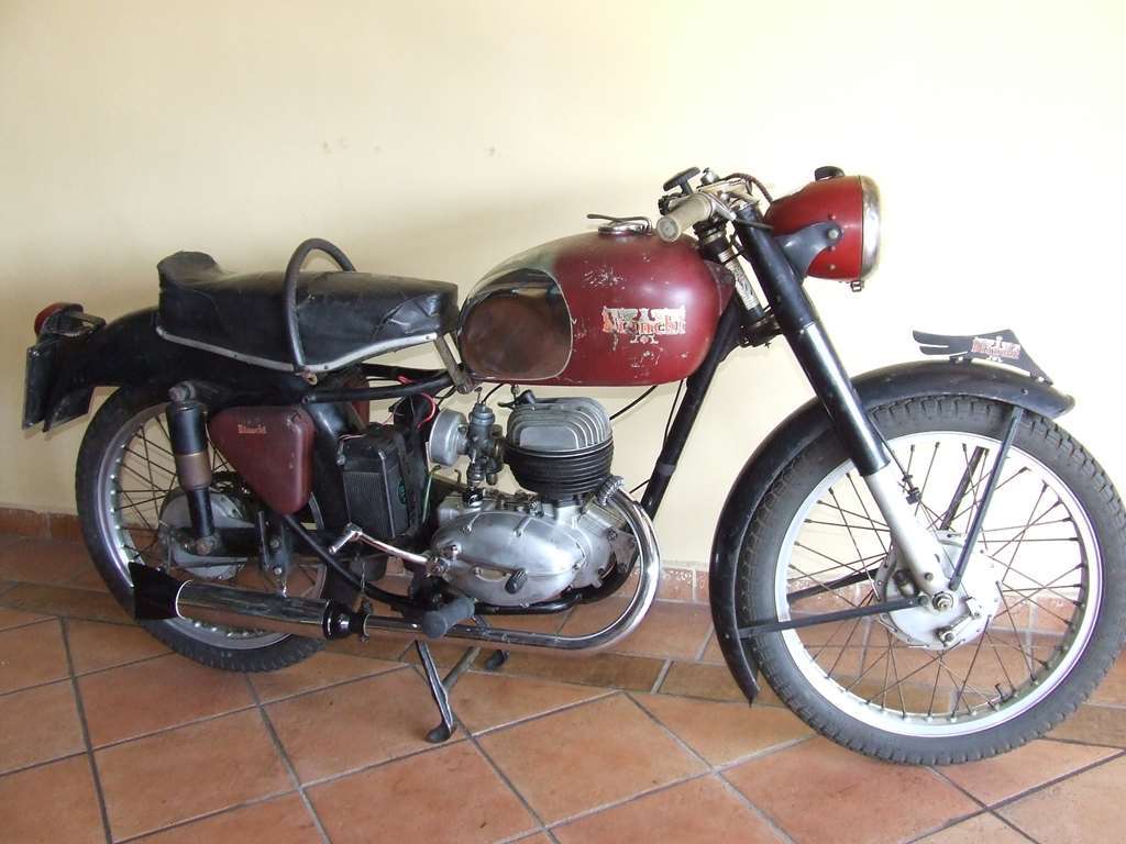 BIANCHI SCUDO DEL SUD 125 CC 1958 CONSERVATO TUTTO ORIGINALE