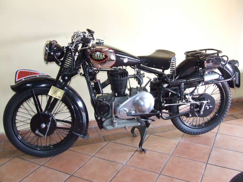 GILERA VTE 500 VALVOLE LATERALI 1936 3 MARCE AL SERBATOIO