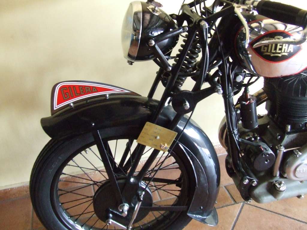 GILERA VTE 500 VALVOLE LATERALI 1936 3 MARCE AL SERBATOIO