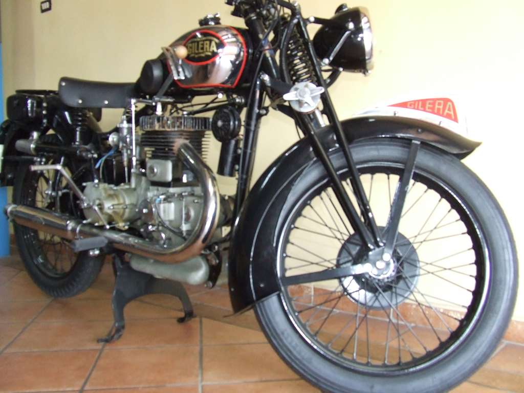 GILERA VTE 500 VALVOLE LATERALI 1936 3 MARCE AL SERBATOIO