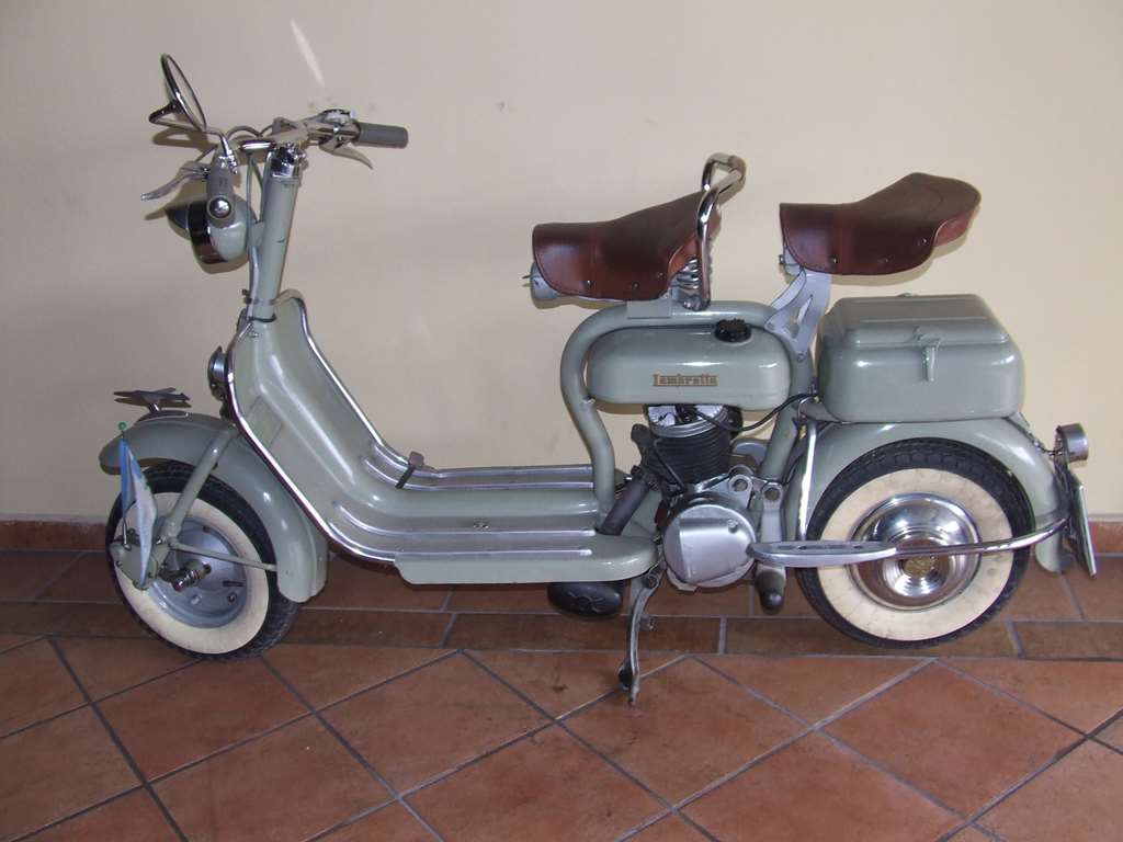 LAMBRETTA D 125 CC 2 TEMPI 3 MARCE 1953 INNOCENTI