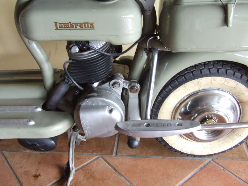 LAMBRETTA D 125 CC 2 TEMPI 3 MARCE 1953 INNOCENTI