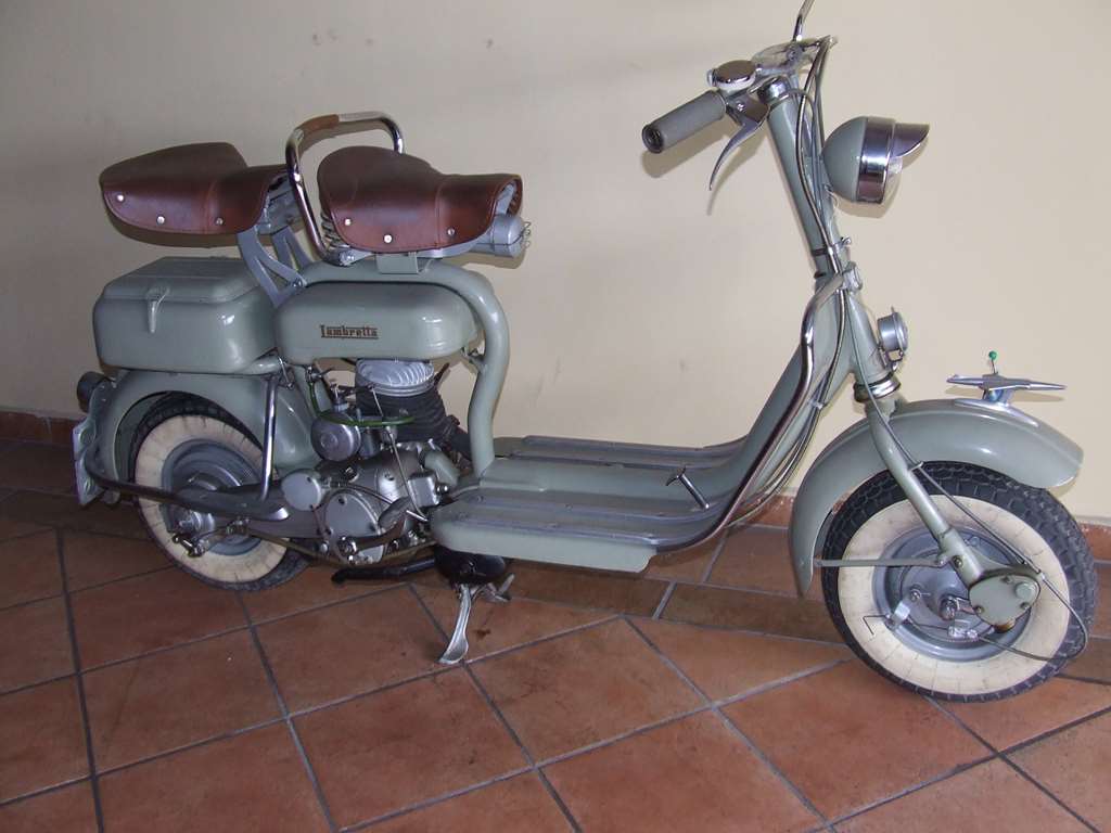 LAMBRETTA D 125 CC 2 TEMPI 3 MARCE 1953 INNOCENTI