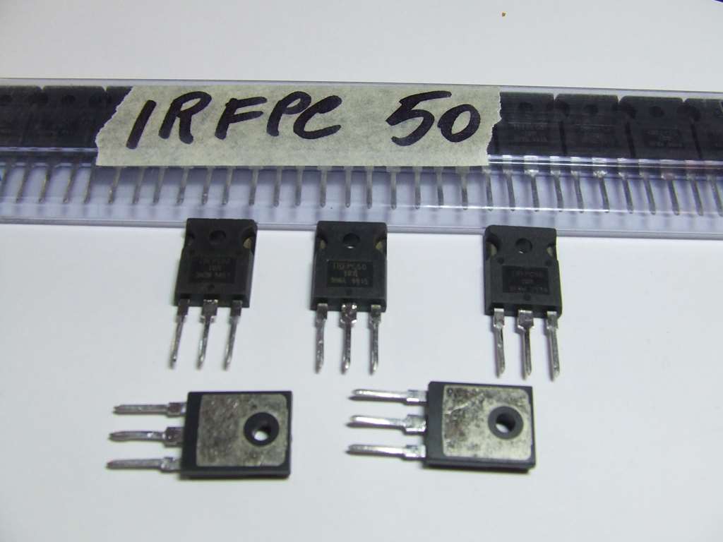 IRFPC 50 TRANSISTOR IR ORIGINALE TO 247 NON ISOLATO