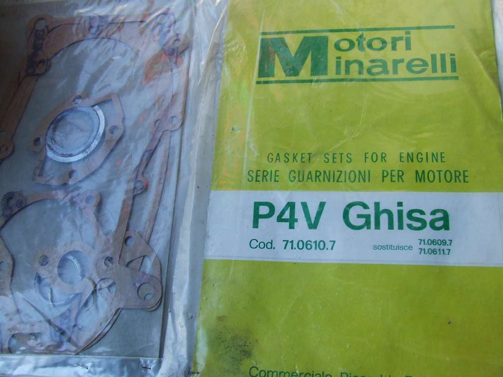GUARNIZIONI MOTORI MINARELLI P4V GHISA GUARNIZIONI MOTORI MINARELLI P4V GHISA