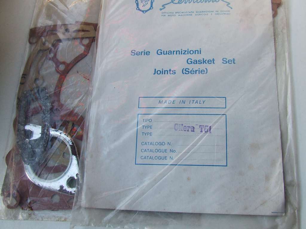 GUARNIZIONI MOTORI GILERA TG1 MARCA CENTAURO GUARNIZIONI MOTORI GILERA TG1 MARCA CENTAURO