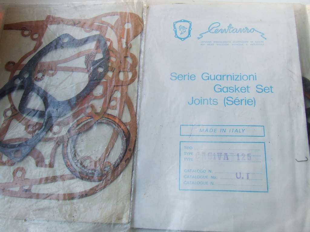 GUARNIZIONI MOTORI CAGIVA 125 MARCA CENTAURO GUARNIZIONI MOTORI CAGIVA 125 MARCA CENTAURO
