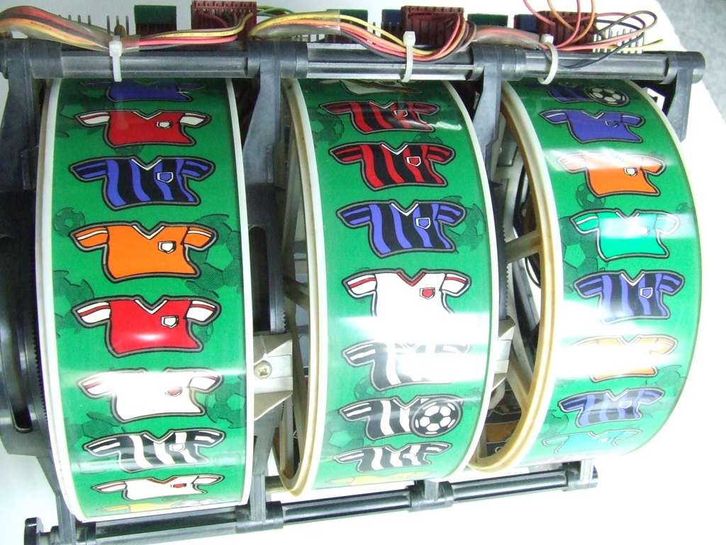 SLOT MACHINE RUOTE LETTERING COMPLETE DI TELAIO USATO