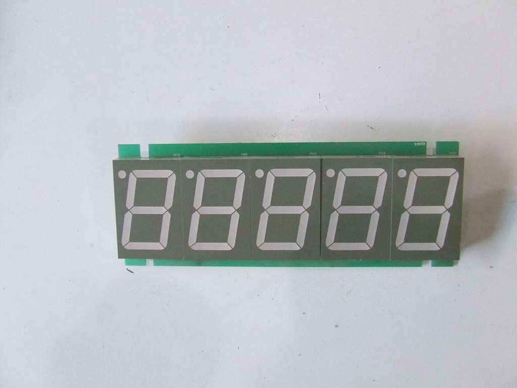 SLOT MACHINE DISPLAY 5 CIFRE BARC REST 5,6 X 3,8 CM USATO