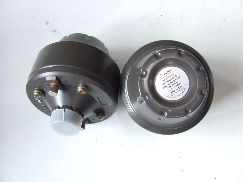 DRIVER PA D110 16 OHM UNITA' DRIVER 75 WATT MARCA P.AUDIO DRIVER PA D110 16 OHM UNITA' DRIVER 75 WATT MARCA P.AUDIO