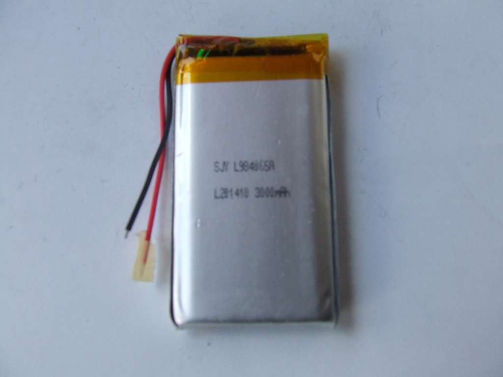 BATTERIA AI POLIMERI DI LITIO 40 X 69 X 10 MM 3,7 V 3000 MAH