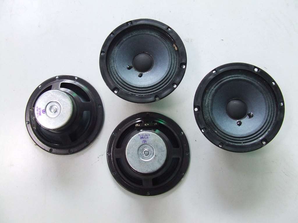 ALTOPARLANTE WOOFER DIAMETRO 13 CM 20W 4 OHM KIT 4 PZ