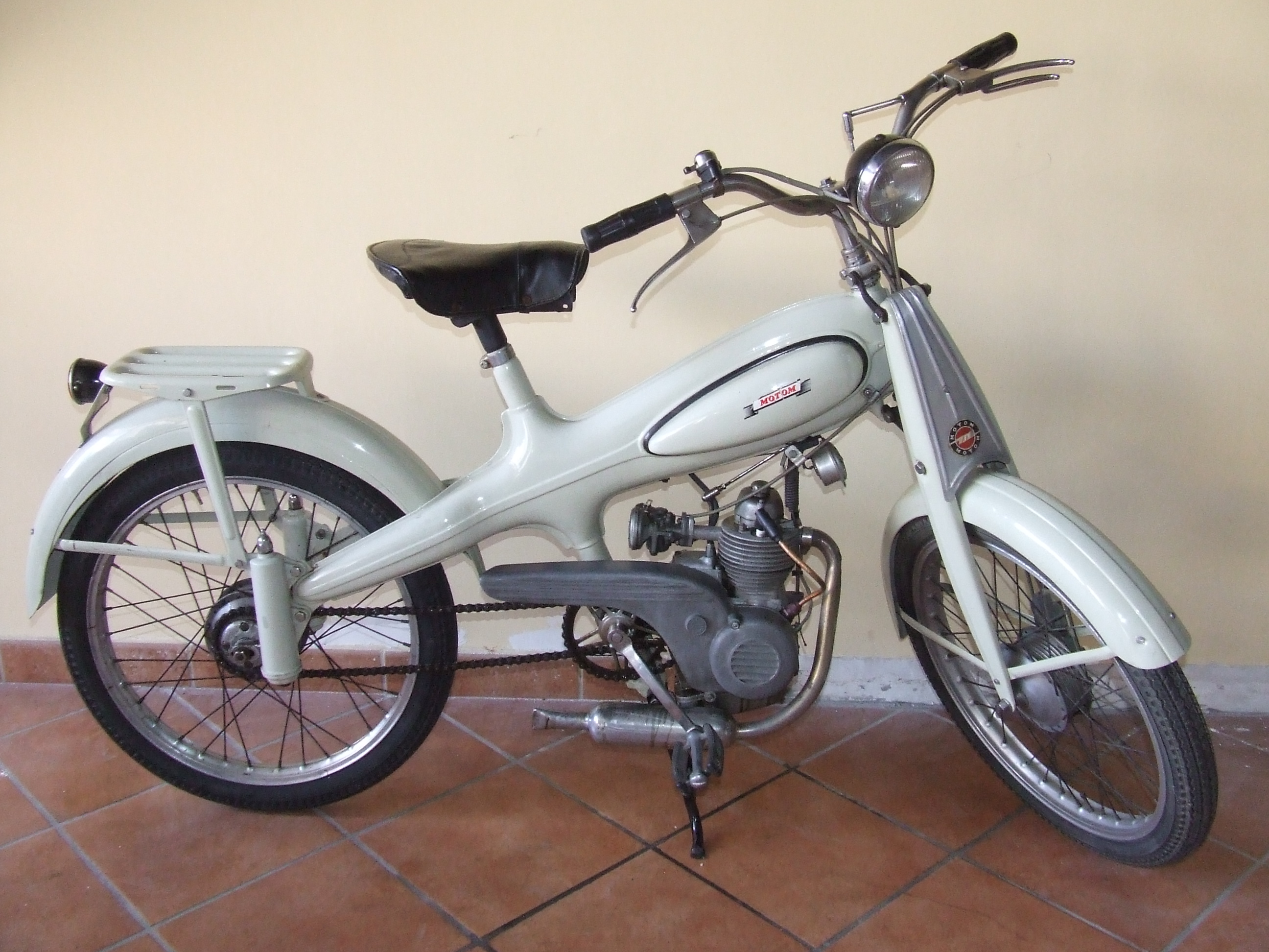 MOTOM BACCHETTA 48 CC PEDALI MODELLO S 1959 CONSERVATO