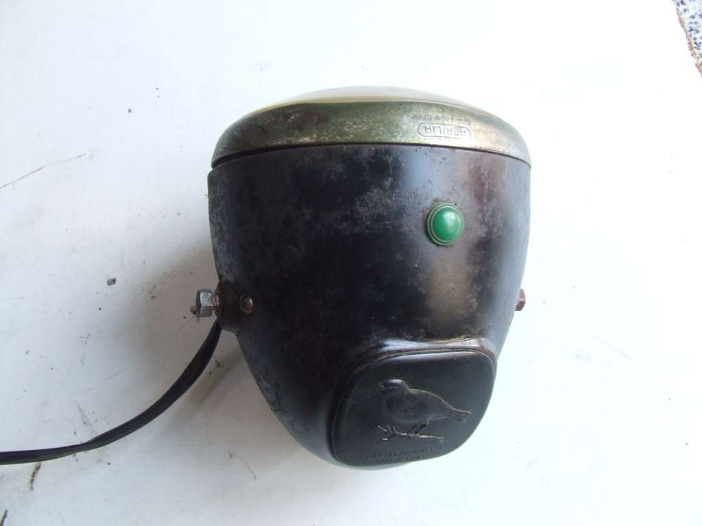 MOTO GUZZI ZIGOLO 1958 FARO ANTERIORE USATO