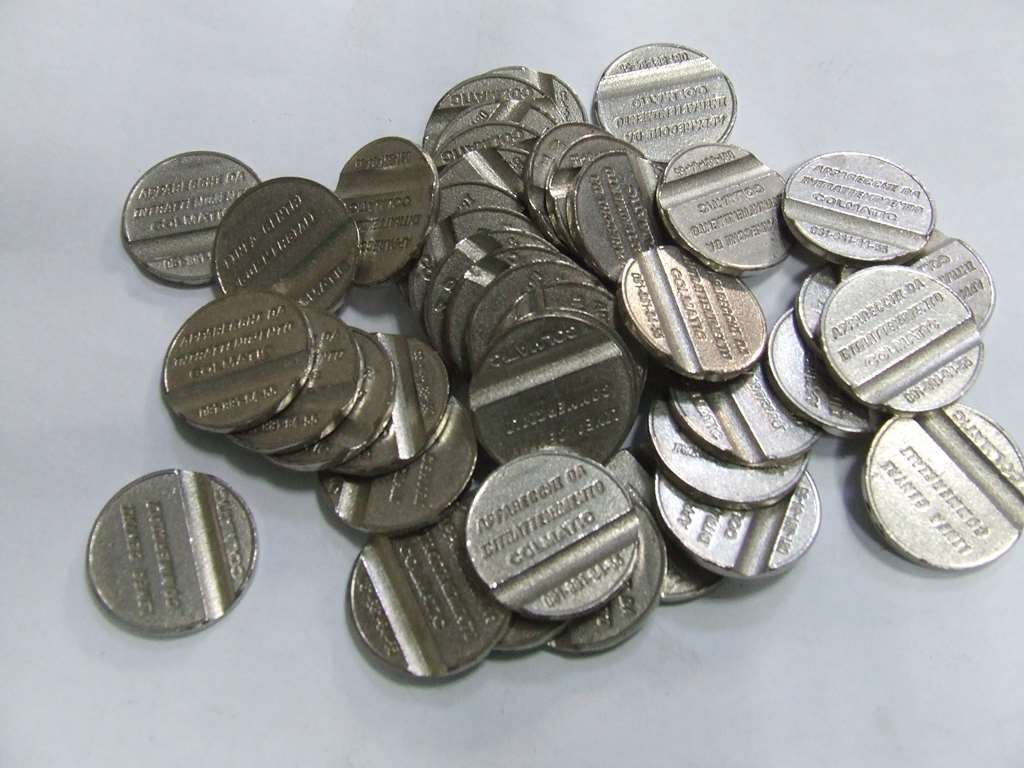 GETTONE PER SLOT MACHINE COLMATIC KIT 45 PEZZI GETTONE PER SLOT MACHINE COLMATIC KIT 45 PEZZI