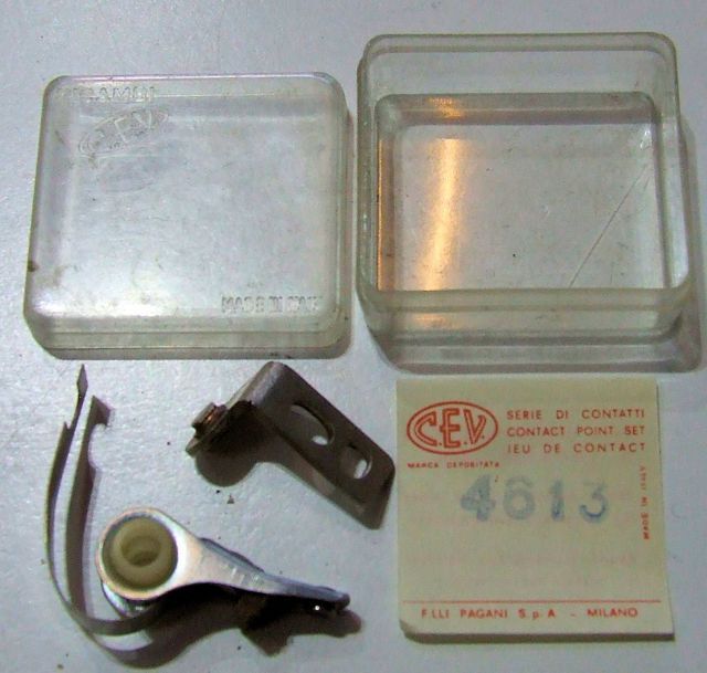 CONTATTI PER MOTO D'EPOCA PUNTINE PLATINATE I CONTATTI PER MOTO D'EPOCA PUNTINE PLATINATE I